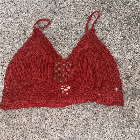 Cropped burnt orange tank - Picture 1 of 3